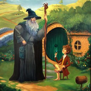 Gandalf Meets Bilbo - Image 2