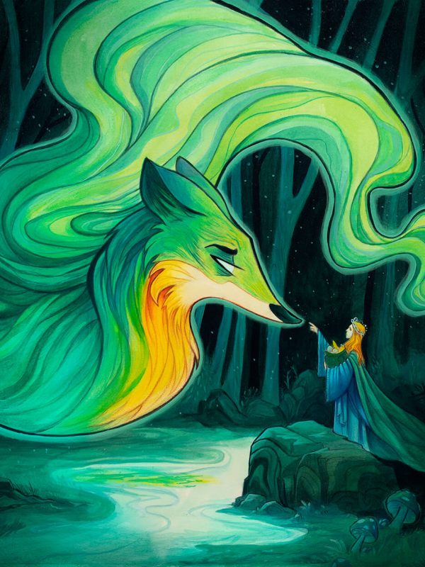 Fox Spirit Original Painting