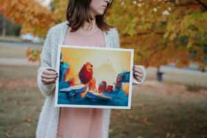 Aslan Conquers Death Print - Image 2