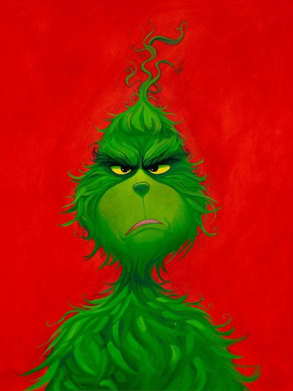 The Grinch Original Painting
