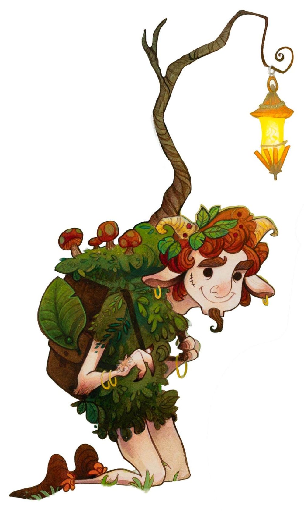 Faun Guardian Sticker