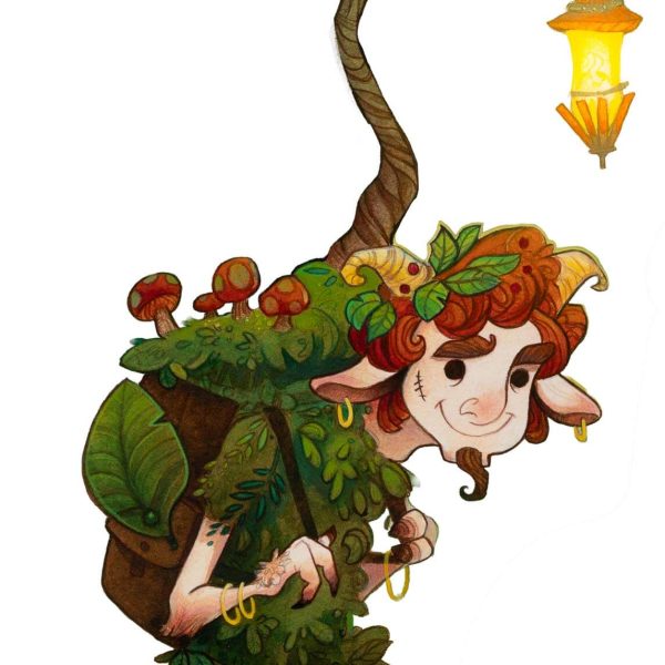 Faun Guardian Sticker
