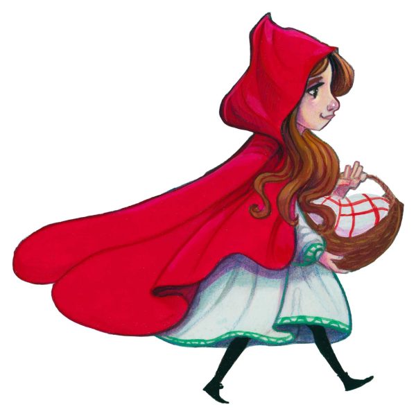 Little Red Riding Hood Sticker
