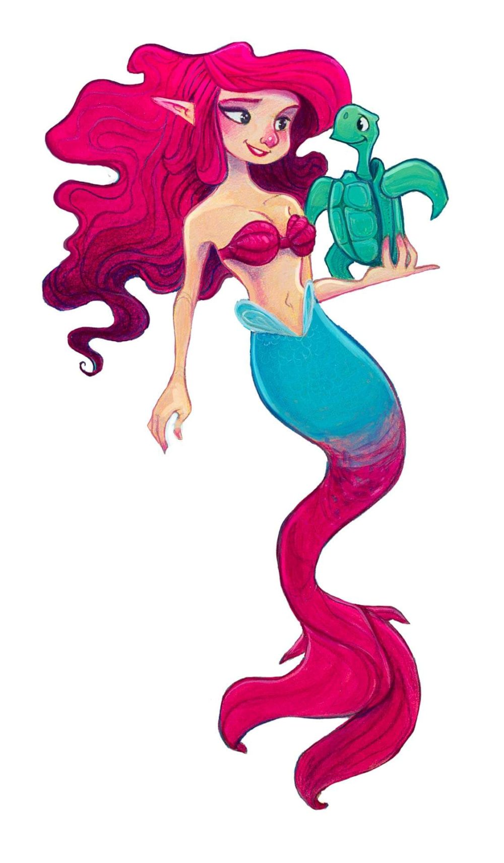 Mermaid sticker