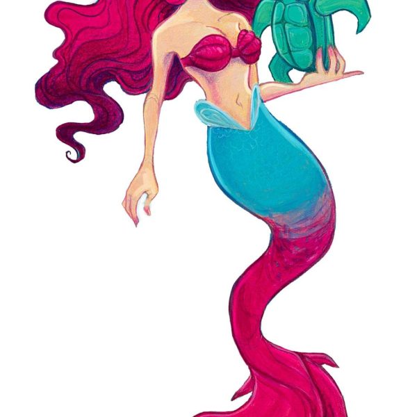 Mermaid sticker