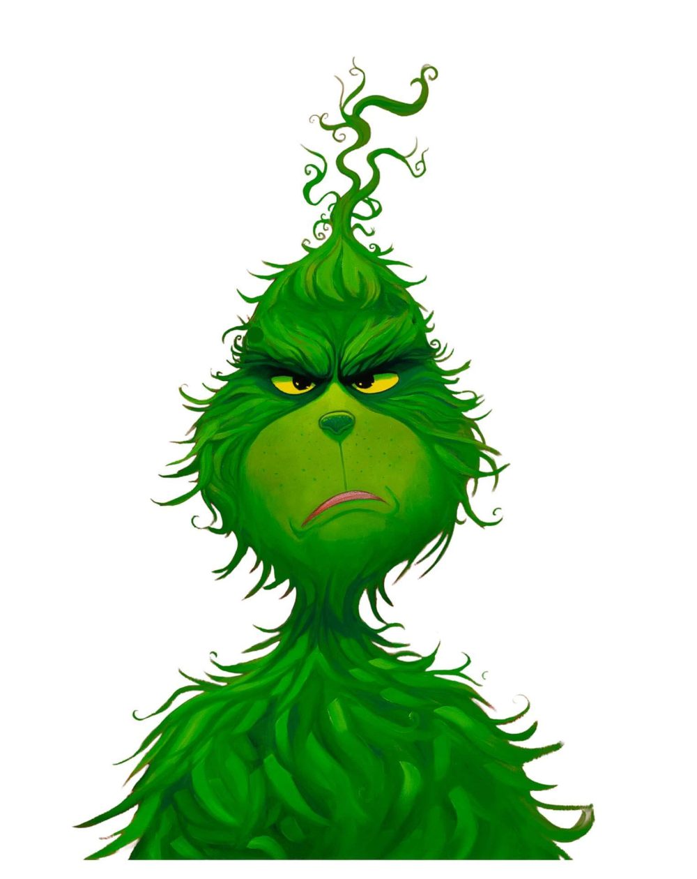 Grinch sticker
