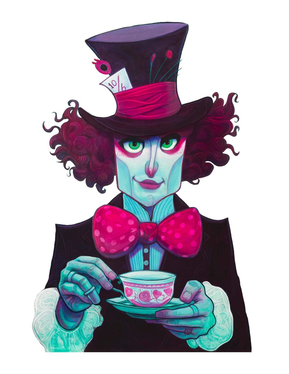 Mad Hatter Sticker