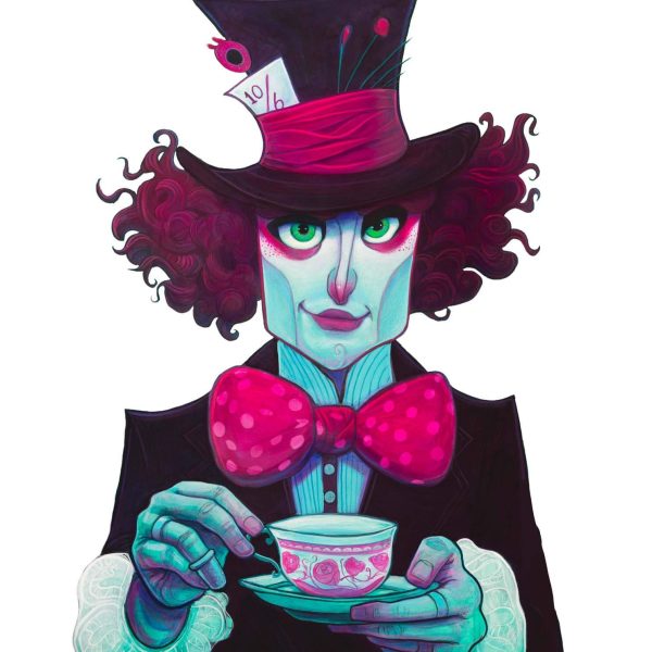 Mad Hatter Sticker