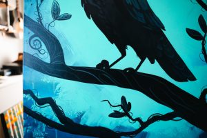 Raven's Perch Original Painting - Image 8