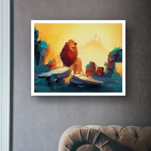 Aslan Returns Print - Image 3