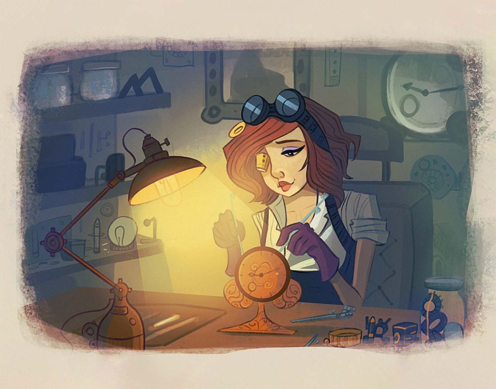Steampunk Clockmaker